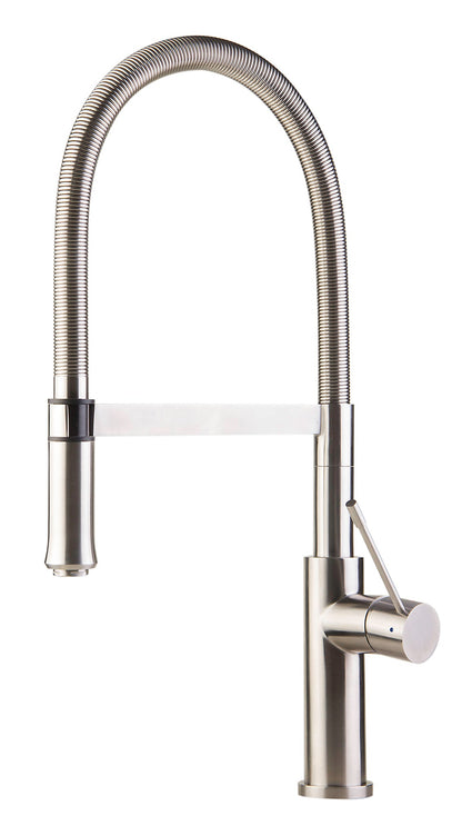 Alfi brand AB2015 Brushed Gooseneck Single Hole Faucet