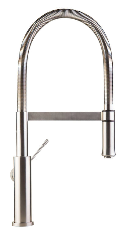 Alfi brand AB2015 Brushed Gooseneck Single Hole Faucet