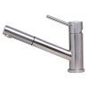 Alfi brand AB2025 Stainless Steel Pull Out Single Hole Kitchen Faucet