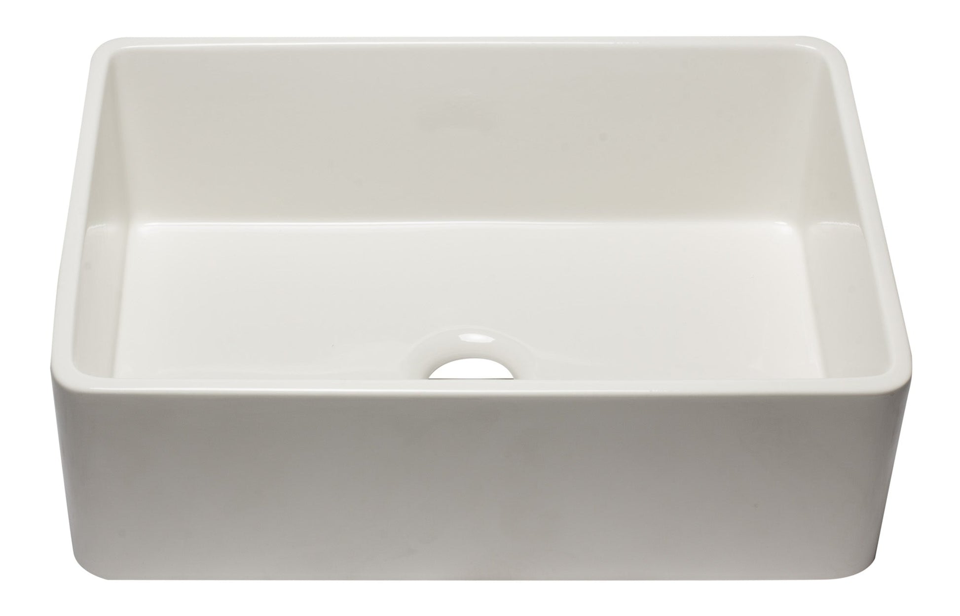 Alfi brand AB3020SB 30 inch Reversible Single Fireclay Farmhouse Kitchen Sink