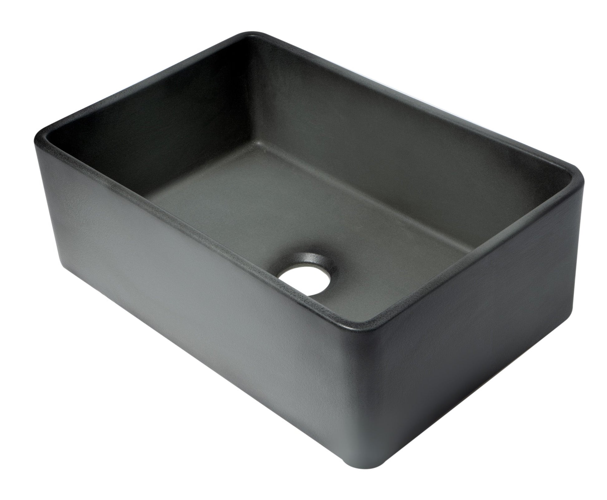 Alfi brand ABCO-20SB Concrete Reversible Single Fireclay Farmhouse Kitchen Sink