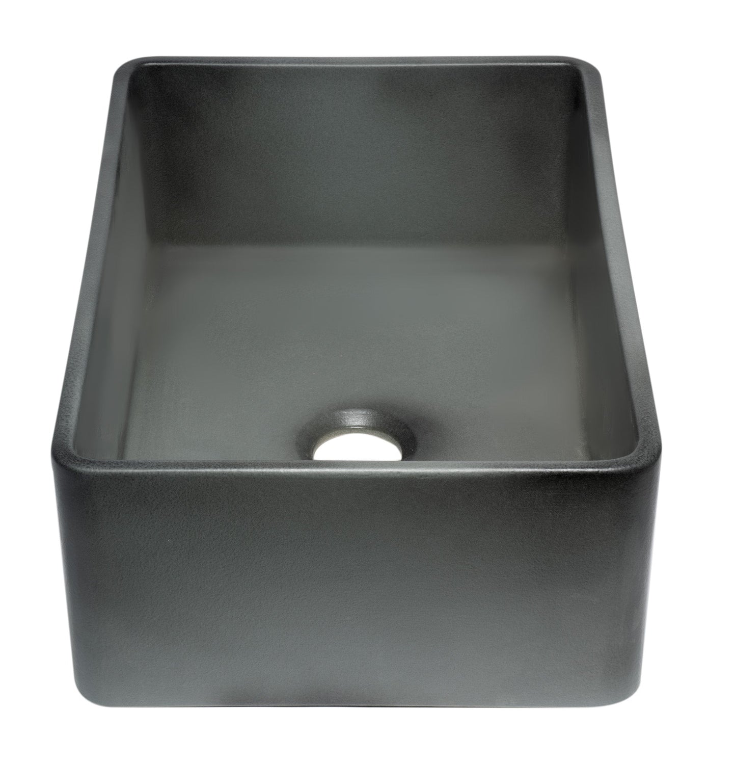 Alfi brand ABCO-20SB Concrete Reversible Single Fireclay Farmhouse Kitchen Sink