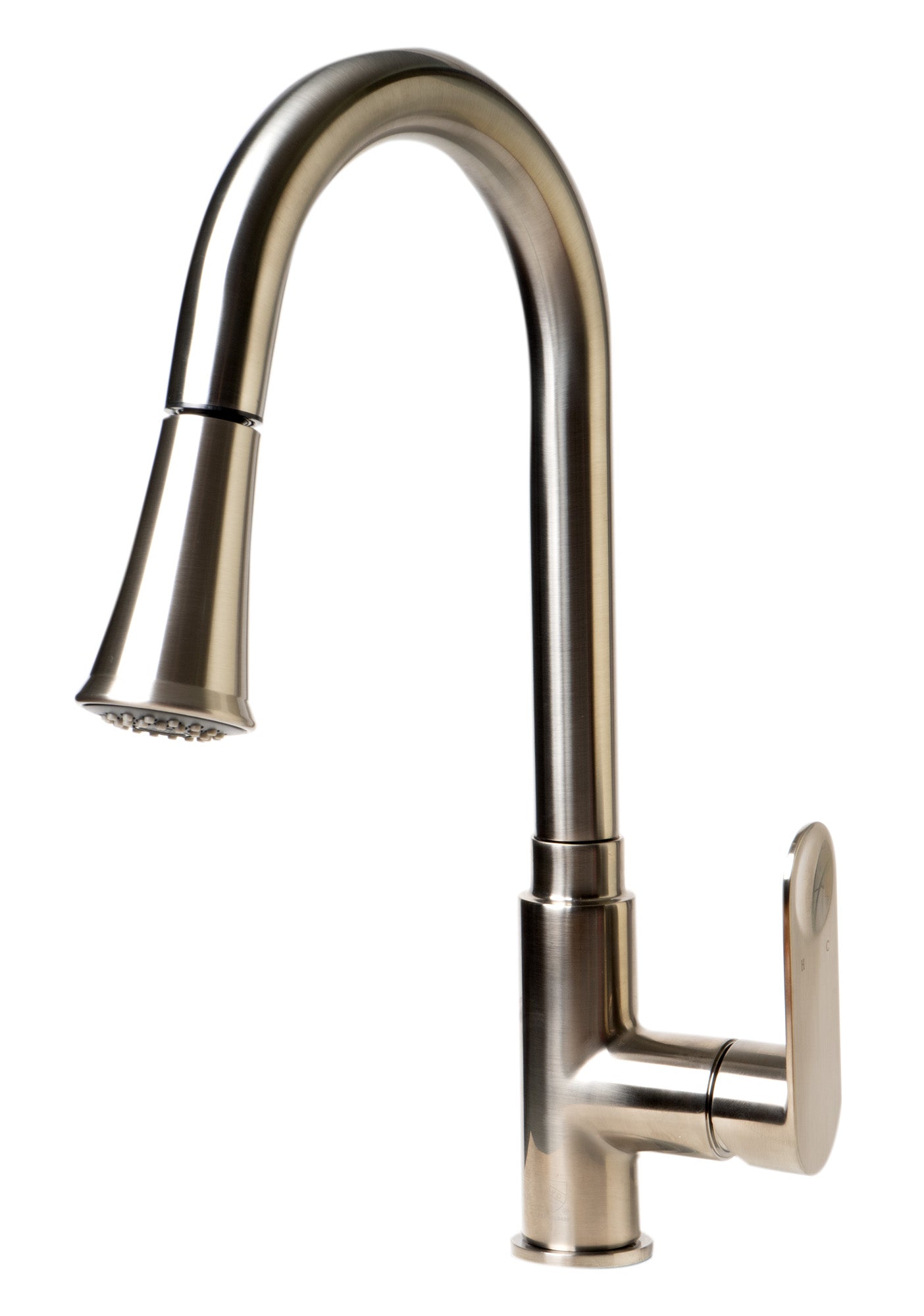 ALFI brand ABKF3480 Gooseneck Pull Down Kitchen Faucet