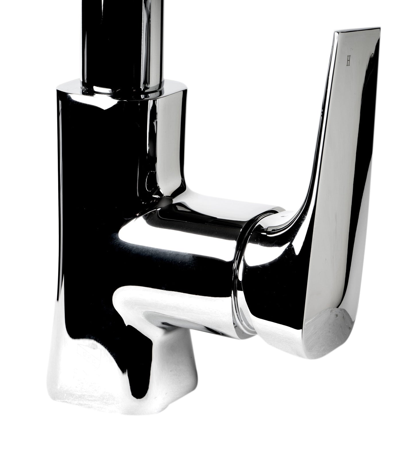 Alfi brand ABKF3889 Square Gooseneck Pull Down Kitchen Faucet