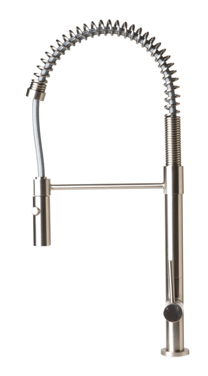 Alfi Brushed Nickel Commercial Spring Kitchen Faucet - ABKF3732