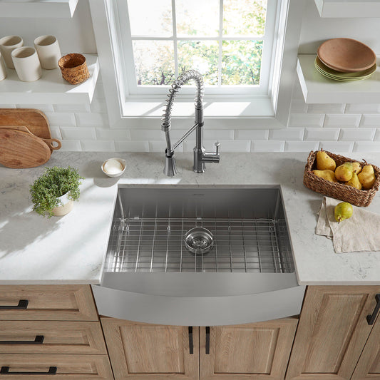 American Standard Edgewater® 33 x 22-Inch Stainless Steel 1-Hole Dual Mount Single-Bowl Kitchen Sink - 18SB.9332211