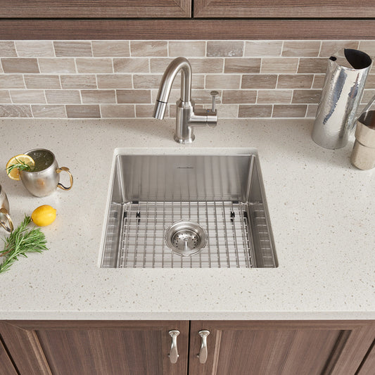American Standard Pekoe® 17 x 17-Inch Stainless Steel Undermount Single-Bowl Kitchen Sink - 18SB.8171700