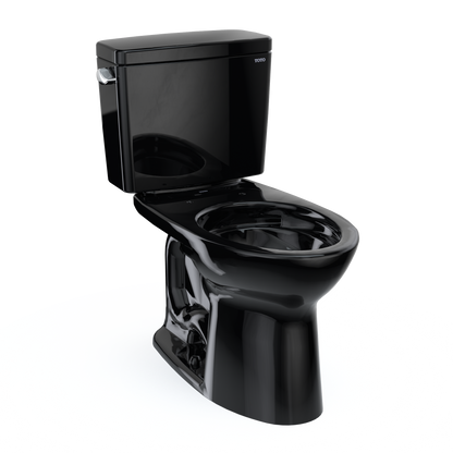 TOTO® Drake® Two-Piece Elongated 1.6 GPF TORNADO FLUSH® Toilet, Ebony - CST776CS#51