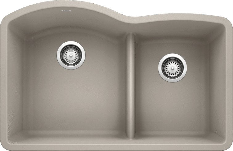 Blanco 32" Diamond 1-3/4 Low Divide Silgranit Kitchen Sink