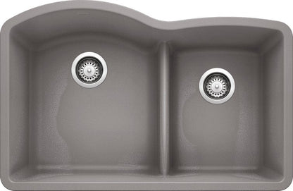 Blanco 32" Diamond 1-3/4 Low Divide Silgranit Kitchen Sink