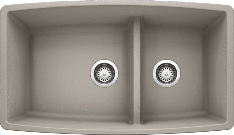 Blanco 33" Performa Medium 1-3/4 Low Divide Silgranit Kitchen Sink