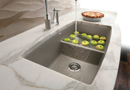 Blanco 33" Performa Medium 1-3/4 Low Divide Silgranit Kitchen Sink