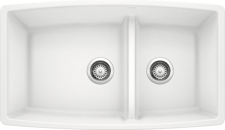 Blanco 33" Performa Medium 1-3/4 Low Divide Silgranit Kitchen Sink