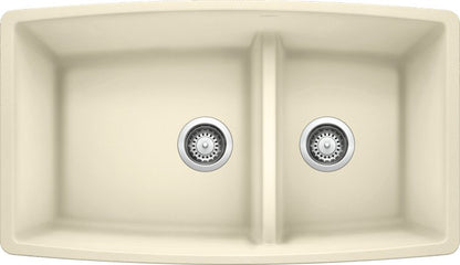 Blanco 33" Performa Medium 1-3/4 Low Divide Silgranit Kitchen Sink