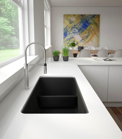 Blanco 33" Precis Reversible 1-3/4 Silgranit Kitchen Sink W/Low Divide