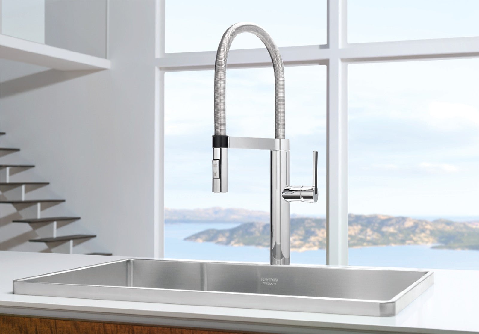 Blanco Blancoculina Semi-Pro Kitchen Faucet 1.8 GPM