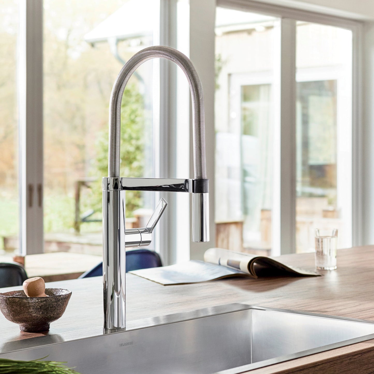 Blanco Blancoculina Semi-Pro Kitchen Faucet 1.8 GPM