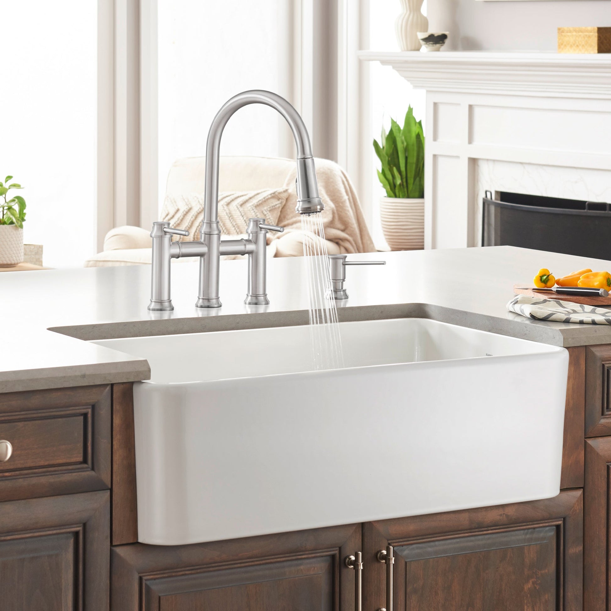 Blanco Cerana 33" Apron Single Bowl Kitchen Sink