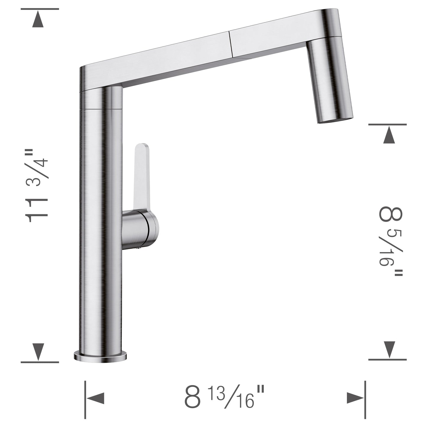 Blanco Panera Pull Out Kitchen Faucet 1.5 GPM