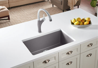 Blanco Precis 27" Single Bowl Silgranit Kitchen Sink