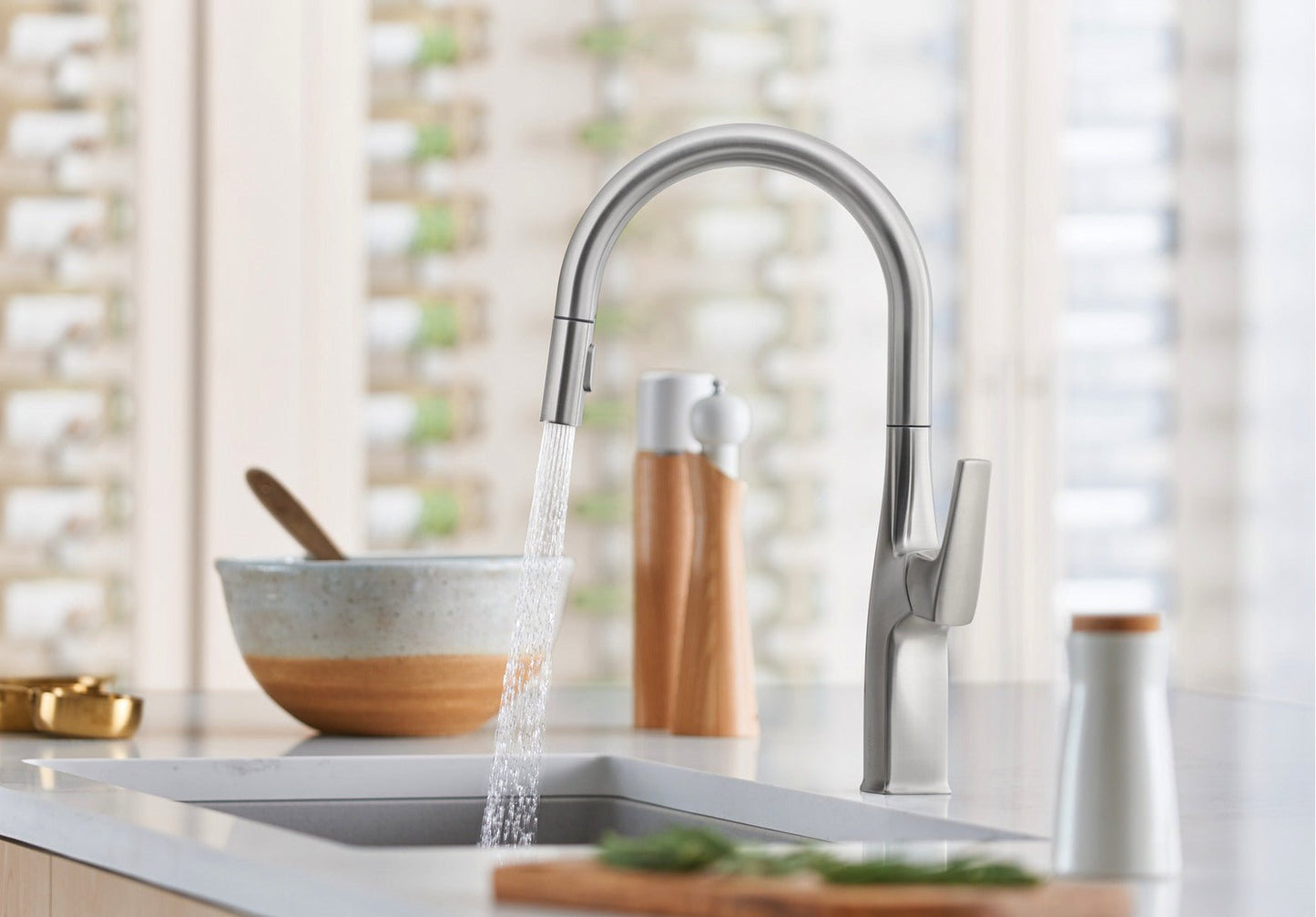 Blanco Rivana Pull Down Kitchen Faucet 1.5 GPM