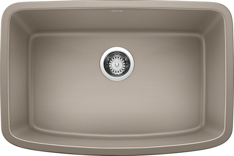 Blanco Valea 27" Single Bowl Silgranit Kitchen Sink