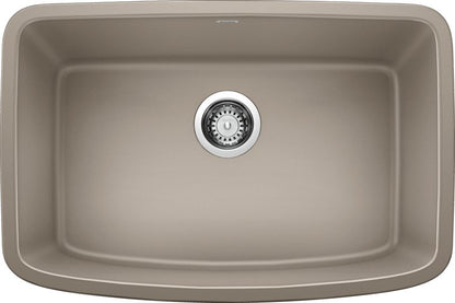 Blanco Valea 27" Single Bowl Silgranit Kitchen Sink