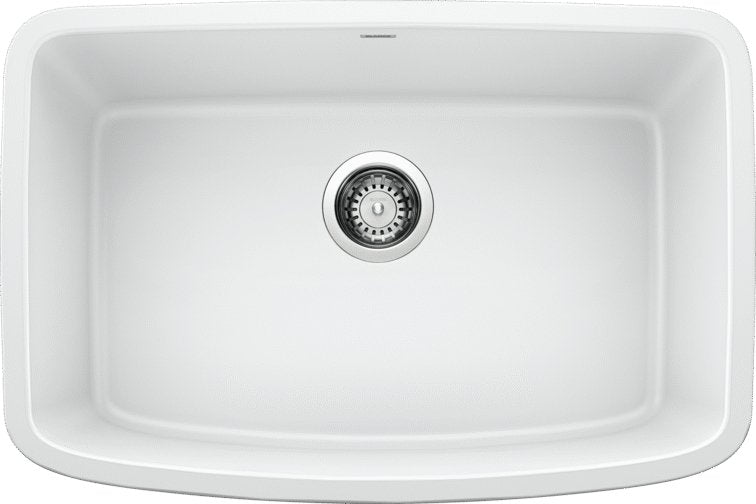 Blanco Valea 27" Single Bowl Silgranit Kitchen Sink