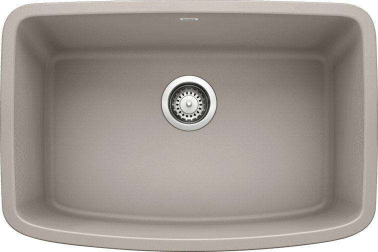 Blanco Valea 27" Single Bowl Silgranit Kitchen Sink