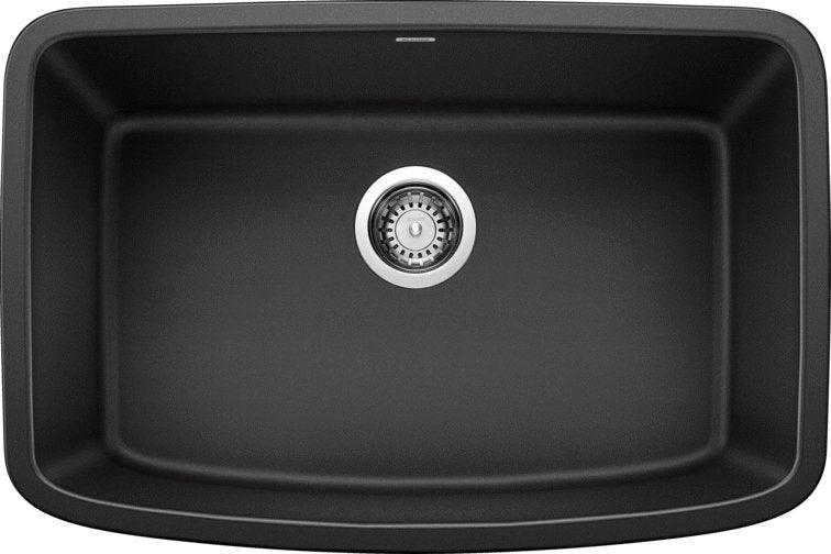 Blanco Valea 27" Single Bowl Silgranit Kitchen Sink