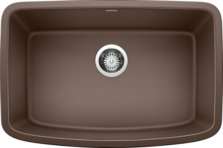 Blanco Valea 27" Single Bowl Silgranit Kitchen Sink