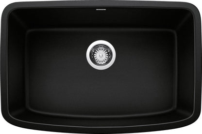 Blanco Valea 27" Single Bowl Silgranit Kitchen Sink