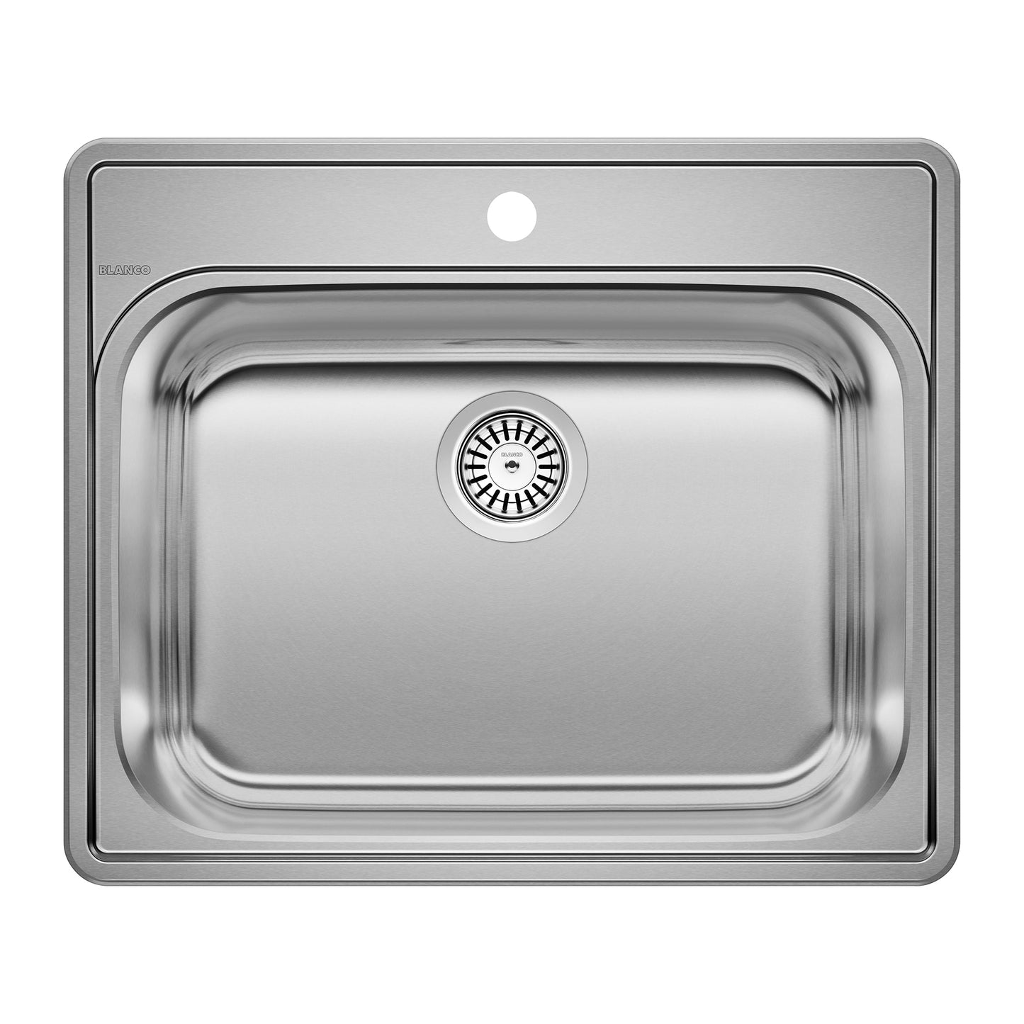 Essential 25" Single Bowl Drop-In Stainless Steel Laundry Sink - 1 Hole - 441078