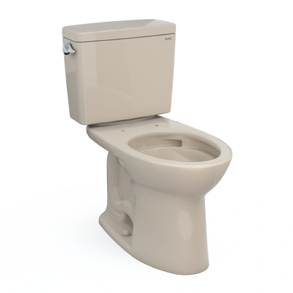 TOTO® Drake® Two-Piece Elongated 1.6 GPF TORNADO FLUSH® Toilet with CEFIONTECT® - CST776CSG