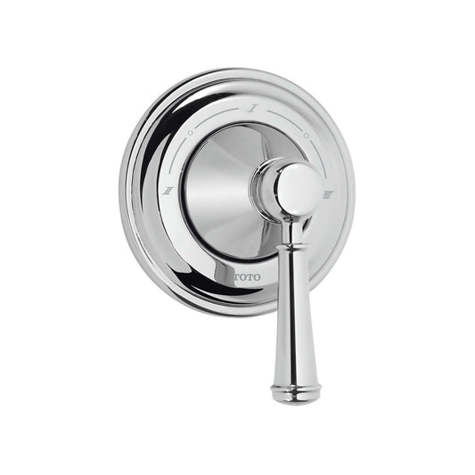 TOTO® Vivian™ Lever Handle Three-Way Diverter Trim with Off, Polished Chrome - TS220X1#CP