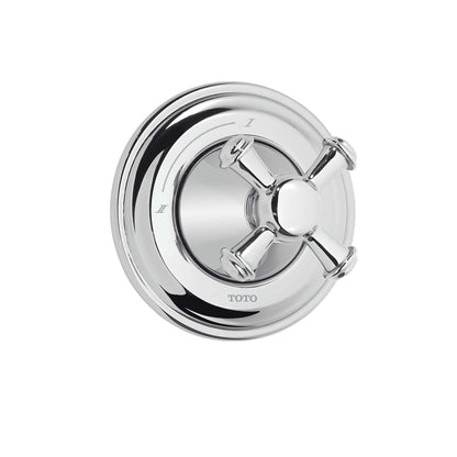 TOTO® Vivian™ Cross Handle Two-Way Diverter Trim, Polished Chrome - TS220DW#CP