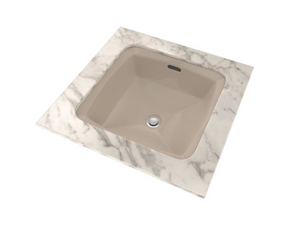TOTO® Connelly™ Square Undermount Bathroom Sink with CEFIONTECT - LT491G