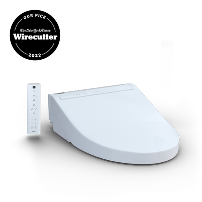 TOTO® WASHLET® C5 Electronic Bidet Toilet Seat with PREMIST and EWATER+ Wand Cleaning, Elongated - SW3084