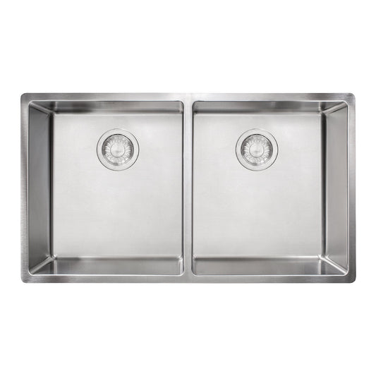 Franke Cube 31.5 x 17.7 Stainless Steel Undermount Double Bowl Sink - CUX120