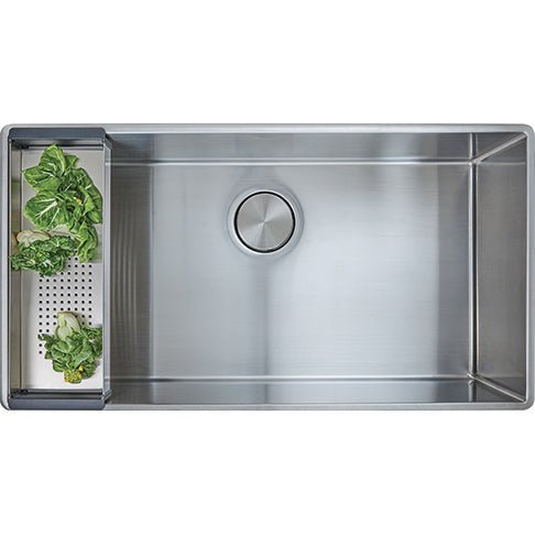 Franke Professional 2.0 32.5-in. x 19.5-in. 16 Gauge Stainless Steel Undermount Single Bowl Kitchen Sink -PS2X110-30