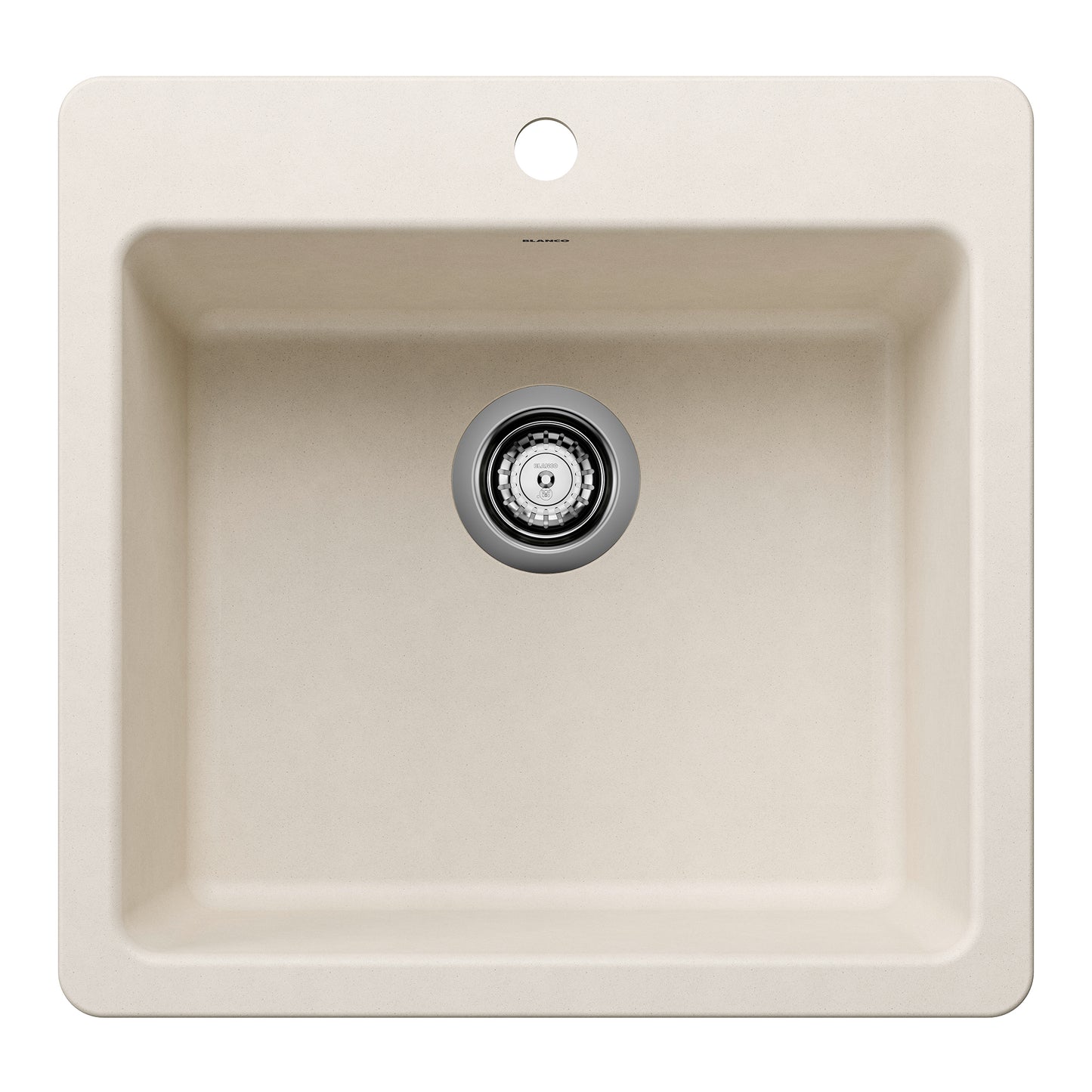 Liven Silgranit 21" Single Bowl Dual Mount Kitchen Sink - Anthracite - 443227