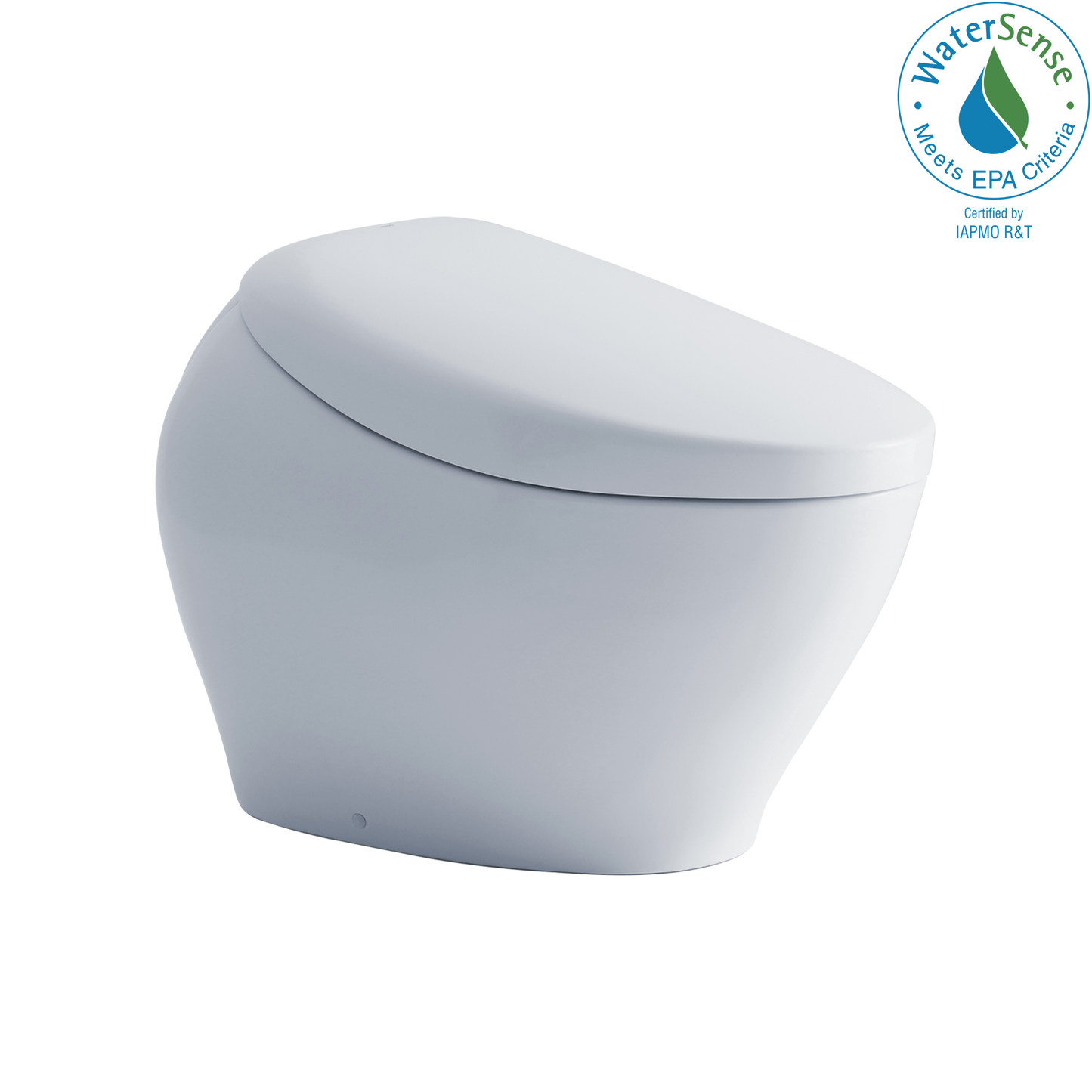 TOTO® NEOREST® NX1 Dual Flush 1.0 or 0.8 GPF Toilet with Integrated Bidet Seat, EWATER+® - Cotton White - MS902CUMFG#01