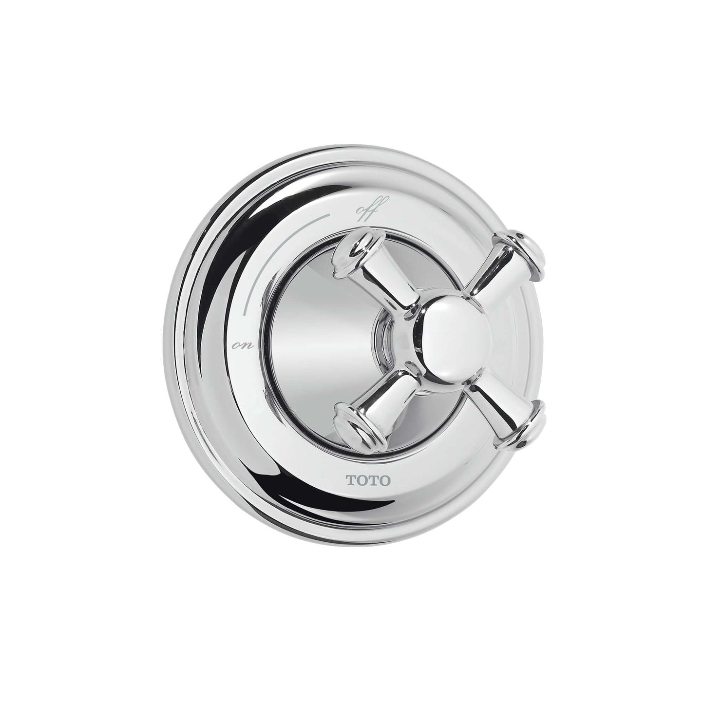 TOTO® Vivian™ Cross Handle Volume Control Trim, Polished Chrome - TS220C#CP