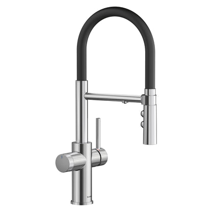 Catris Flexo Filter-Ready Semi-Pro Pull-Down Dual-Spray Kitchen Faucet - Chrome - 442990