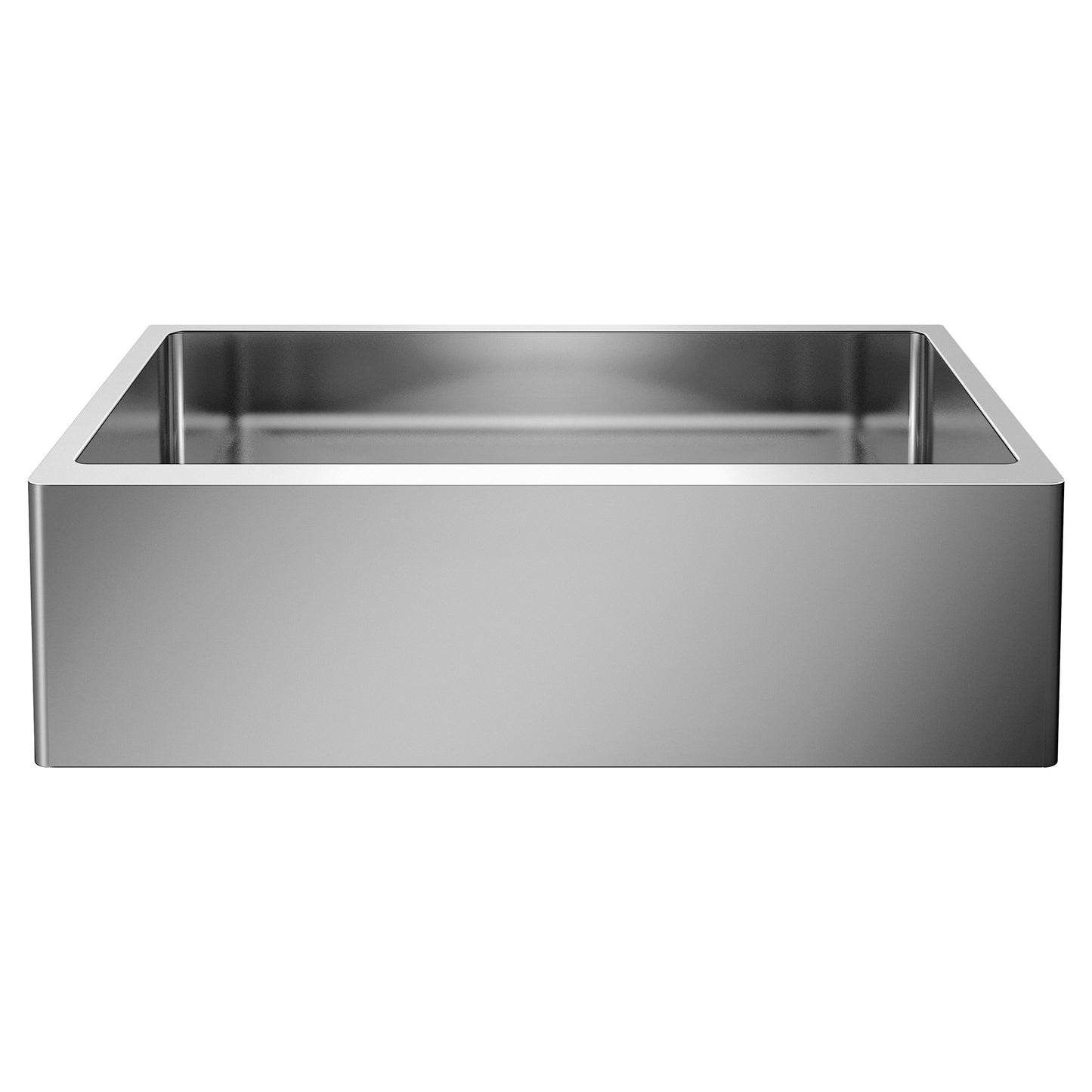 Quatrus R15 32" Single Bowl Apron-Front Stainless Steel Farmhouse Sink - 522213