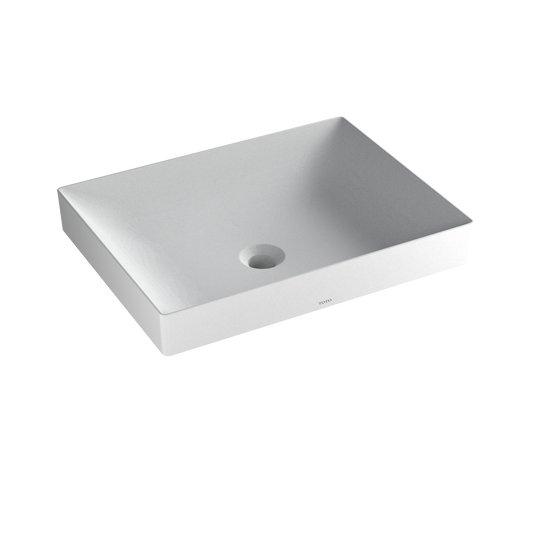 TOTO® Kiwami® Rectangular 20" Vessel Bathroom Sink with CEFIONTECT®, CLEAN MATTE - LT475MT#CMW
