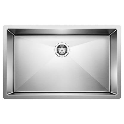 Precision R10 32" Single Bowl Undermount Stainless Steel Kitchen Sink - 513686