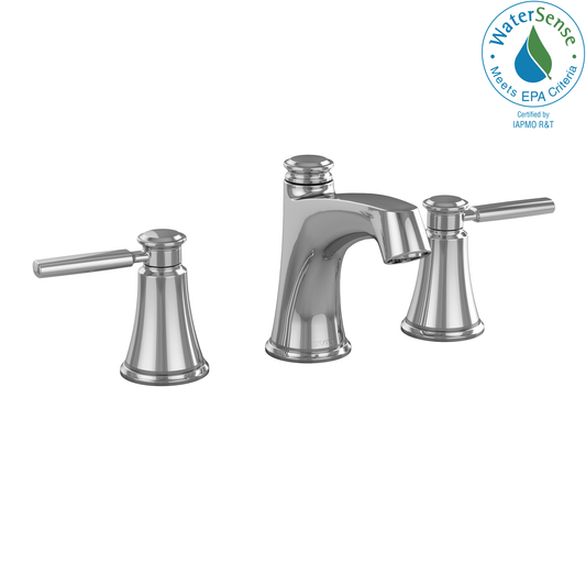 TOTO® Keane™ Two Handle Widespread 1.2 GPM Bathroom Sink Faucet, Polished Chrome - TL211DD12R#CP