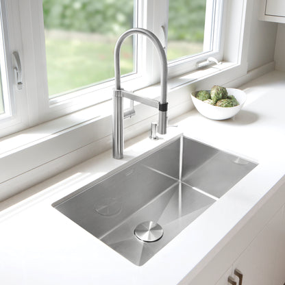 Precision R10 32" Super Single Bowl Undermount Stainless Steel Kitchen Sink - 515823