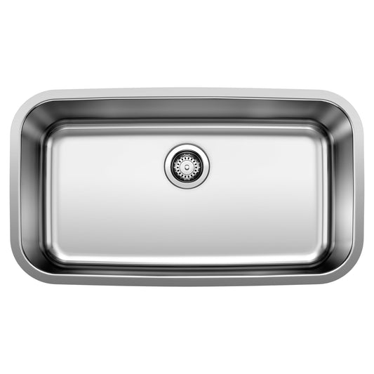 Stellar 32" Single Bowl Undermount Stainless Steel Kitchen Sink - 442576